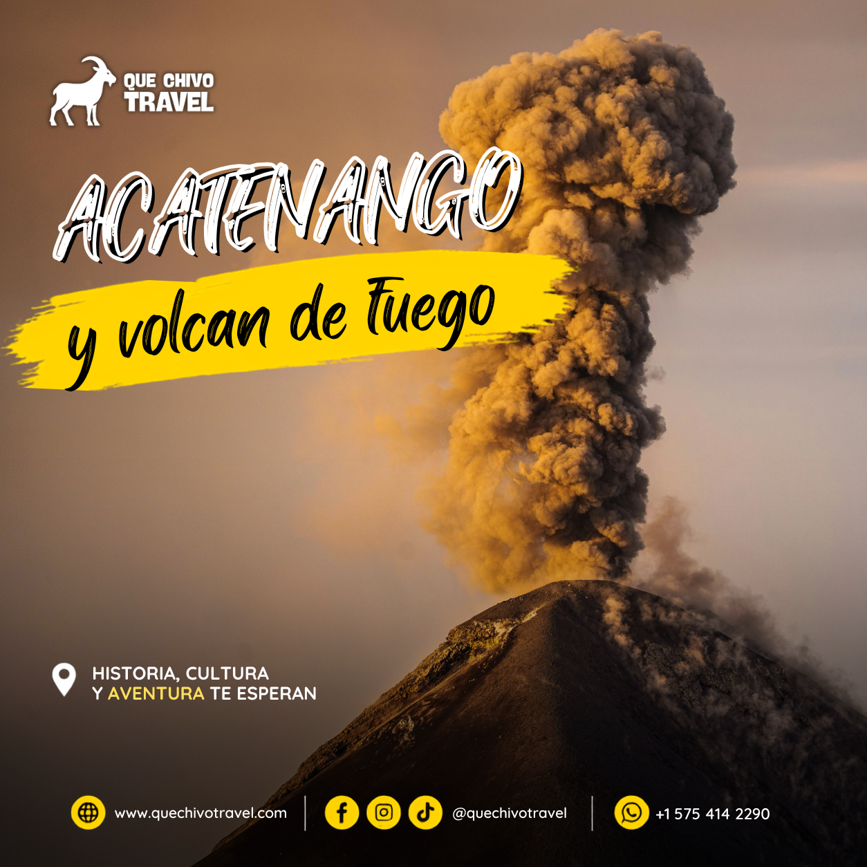 🌋 EXPEDICIÓN INTERNACIONAL: ACATENANGO Y VOLCÁN DE FUEGO | GUATEMALA