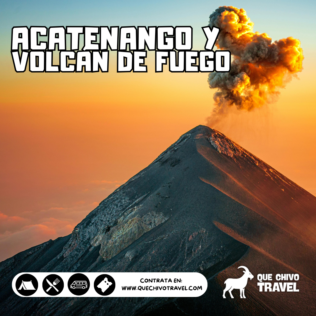 Acatenango & Volcán de Fuego
