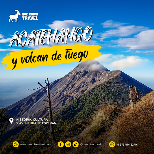 🌋 EXPEDICIÓN INTERNACIONAL: ACATENANGO Y VOLCÁN DE FUEGO | GUATEMALA