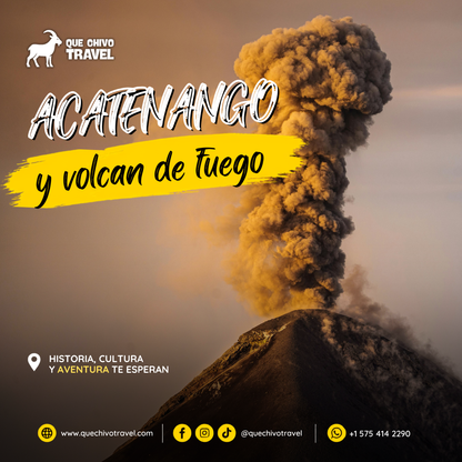 🌋 EXPEDICIÓN INTERNACIONAL: ACATENANGO Y VOLCÁN DE FUEGO | GUATEMALA
