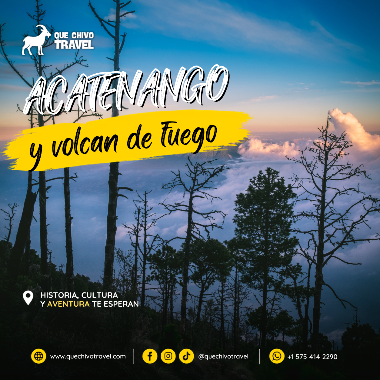 🌋 EXPEDICIÓN INTERNACIONAL: ACATENANGO Y VOLCÁN DE FUEGO | GUATEMALA