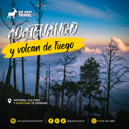 🌋 EXPEDICIÓN INTERNACIONAL: ACATENANGO Y VOLCÁN DE FUEGO | GUATEMALA