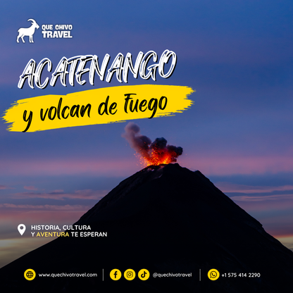 🌋 EXPEDICIÓN INTERNACIONAL: ACATENANGO Y VOLCÁN DE FUEGO | GUATEMALA