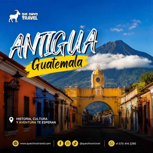 🇬🇹 ESCAPADA COLONIAL: ANTIGUA GUATEMALA | GUATEMALA