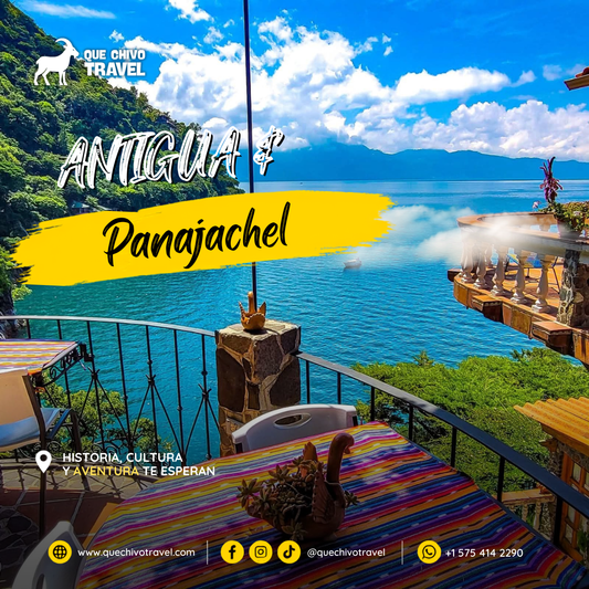 🌅 ESCAPADA CULTURAL Y NATURAL: ANTIGUA & LAGO DE ATITLÁN | GUATEMALA