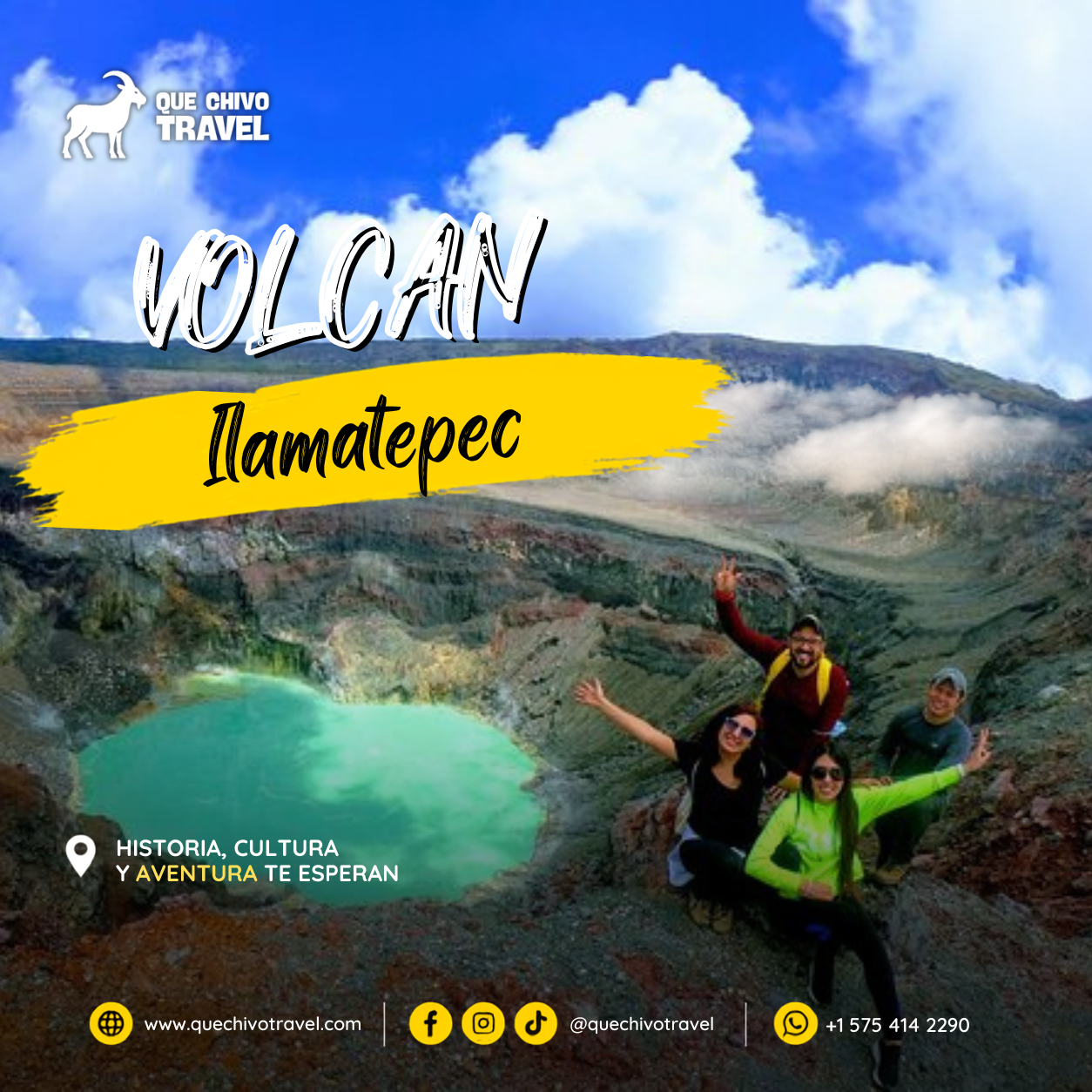 🌋 ESCAPADA DE AVENTURA: VOLCÁN ILAMATEPEC & LAGO DE COATEPEQUE | EL SALVADOR