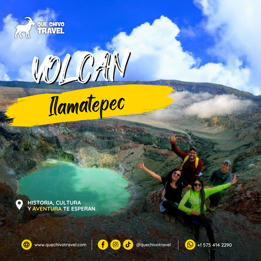 🌋 ESCAPADA DE AVENTURA: VOLCÁN ILAMATEPEC & LAGO DE COATEPEQUE | EL SALVADOR